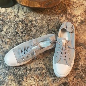 Converse shoreline, size 8, grey